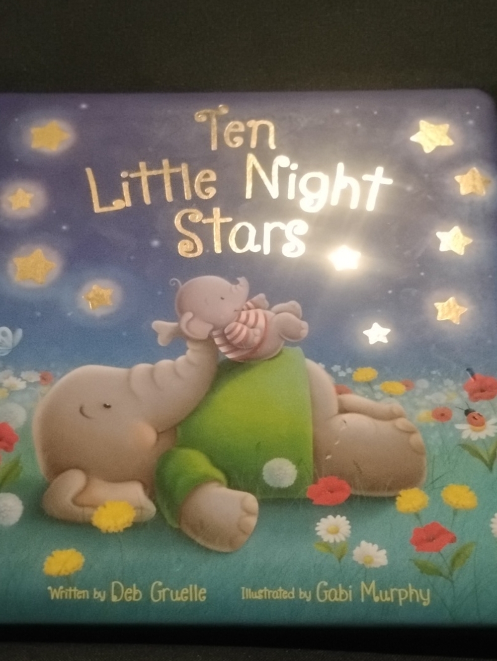 adidas Blue and Gold 'Ten Little Night Stars' Picture Book